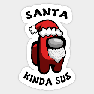 SANTA SUS Sticker